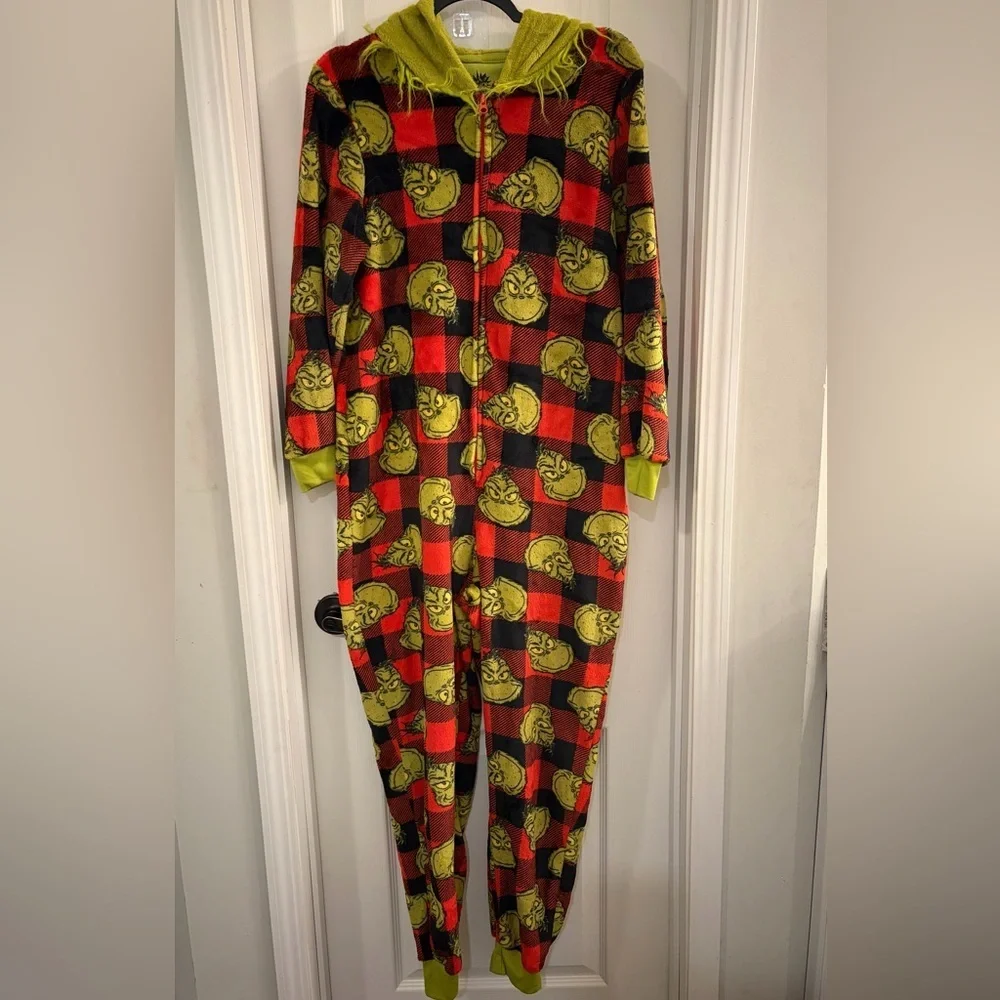 Grinch Red and Green Onesie
